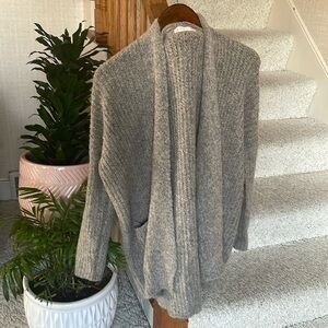 Altard State Cozy Plush Open Cardigan